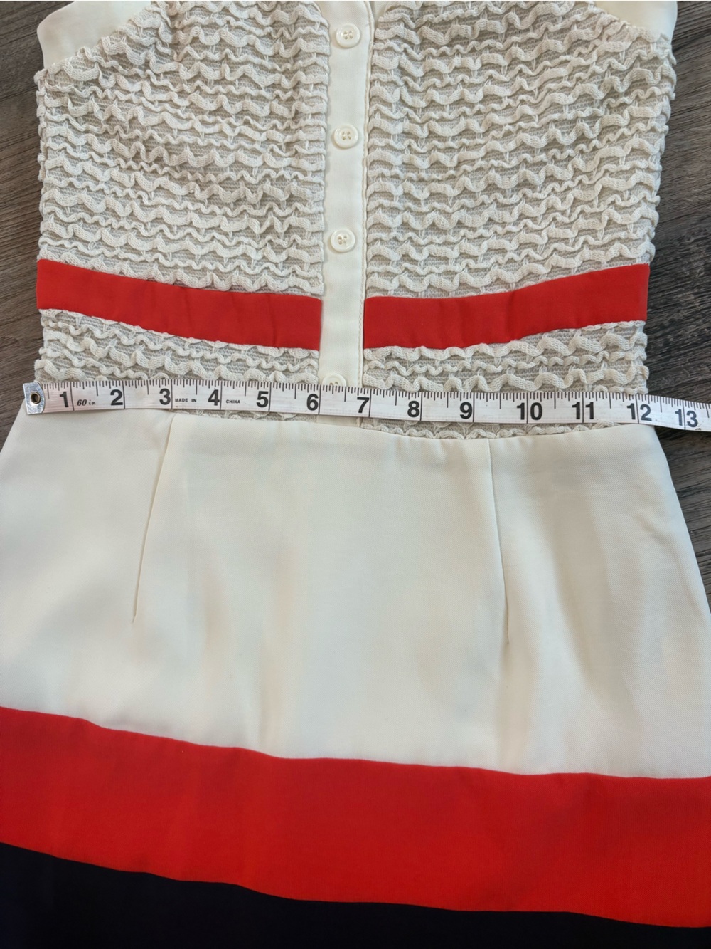 Gianni Bini XS Colorblock Textured Dress - Picture 6 of 9